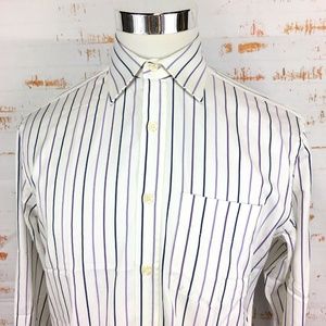 Paul Smith Mens Two Fold Button Front Dress Shirt